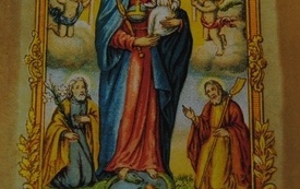 Kult maryjny we Włoszczowie na przestrzeni dziej&oacute;w w ikonografii