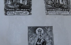 Kult maryjny we Włoszczowie na przestrzeni dziej&oacute;w w ikonografii.