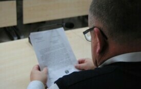 Posiedzenie Komisji doraźnej RM ds. kształtowania i prowadzenia polityki przestrzennej Gminy Włoszczowa. 5