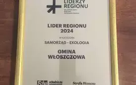 Gmina Włoszczowa została Liderem Regionu w&nbsp;kategorii Samorząd -Ekologia.  3