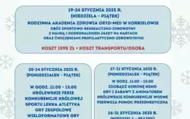 Zbliżają się ferie zimowe. W gminie Włoszczowa nie zabraknie atrakcji. 7