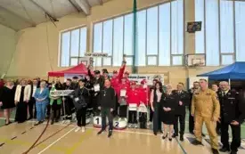 W hali sportowej przy Zespole Przedszkolno-Szkolnym w&nbsp;Kluczewsku w&nbsp;sportach pożarniczych rywalizowało blisko 200 druhen i&nbsp;druh&oacute;w. 38