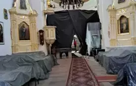 Remont prezbiterium kościoła parafialnego w Czarncy. 9