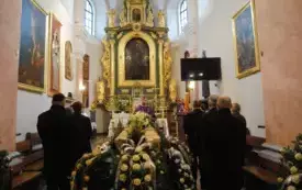 Uroczystości pogrzebowe śp. Beaty Klim. 10