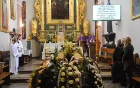 Uroczystości pogrzebowe śp. Beaty Klim. 22