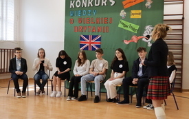 17 maja  w Szkole Podstawowej w Czarncy zorganizowano  Międzyszkolny Konkurs Wiedzy o Wielkiej Brytanii 1 z 10. 30