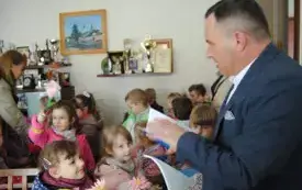 Wiosna zawitała do włoszczowskiego magistratu. 7