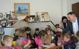 Wiosna zawitała do włoszczowskiego magistratu. 9