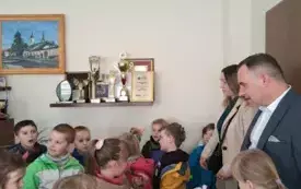 Wiosna zawitała do włoszczowskiego magistratu. 28