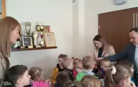 Wiosna zawitała do włoszczowskiego magistratu. 30