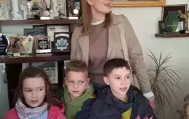 Wiosna zawitała do włoszczowskiego magistratu. 37