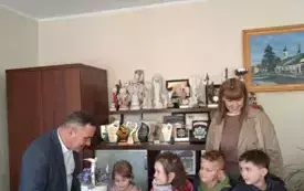 Wiosna zawitała do włoszczowskiego magistratu. 40