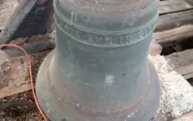 Od kilku tygodni trwa remont kurzelowskiej dzwonnicy. 2