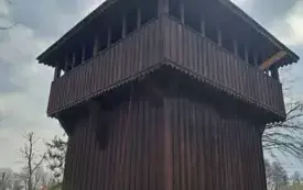 Od kilku tygodni trwa remont kurzelowskiej dzwonnicy. 8