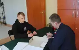 Pierwszy dzień kwalifikacji wojskowej w powiecie włoszczowskim.            12