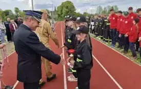 Powiatowe Zawody Sportowo-Pożarnicze MDP w Seceminie. 10