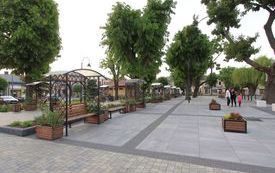 Wiosenny włoszczowski Rynek. 19