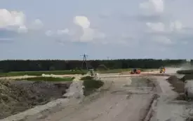 Budowa drugiej nitki objazdu Włoszczowy. 24