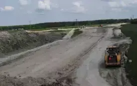 Budowa drugiej nitki objazdu Włoszczowy. 28