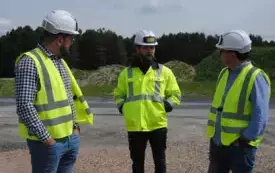 Budowa drugiej nitki objazdu Włoszczowy. 46