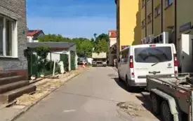 Roboty na ul. Kr&oacute;tkiej we Włoszczowie. 7