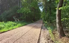 Remont drogi w Ludwinowie Małym. 2