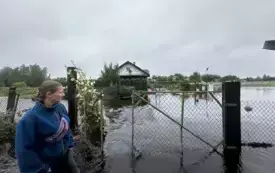 Mieszkańcy gminy Włoszczowa walczą z żywiołem. 3