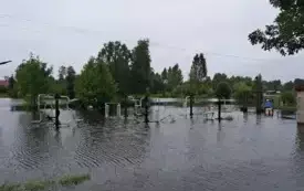 Mieszkańcy gminy Włoszczowa walczą z żywiołem. 51