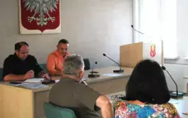 5 sierpnia 2025. Posiedzenie prezydium Zarządu Związku Miejsko-Gminnego OSP RP we Włoszczowie. 5