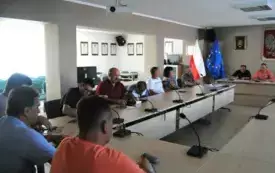 5 sierpnia 2025. Posiedzenie prezydium Zarządu Związku Miejsko-Gminnego OSP RP we Włoszczowie. 9