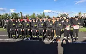 Gminne Zawody Sportowo - Pożarnicze we Włoszczowie, 24 sierpnia 2025. 1