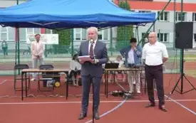 Powitanie nowego roku szkolnego w plac&oacute;wkach oświatowych gminy Włoszczowa. 6