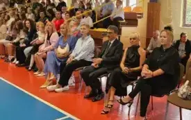 Powitanie nowego roku szkolnego w plac&oacute;wkach oświatowych gminy Włoszczowa. 18