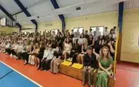 Powitanie nowego roku szkolnego w plac&oacute;wkach oświatowych gminy Włoszczowa. 19