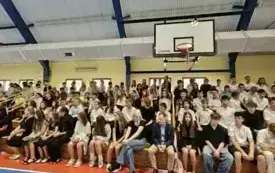 Powitanie nowego roku szkolnego w plac&oacute;wkach oświatowych gminy Włoszczowa. 21