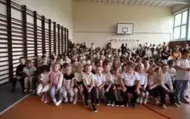 Powitanie nowego roku szkolnego w plac&oacute;wkach oświatowych gminy Włoszczowa. 23