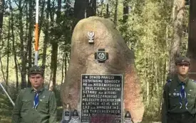 Uroczystość patriotyczna na Pękowcu. 10