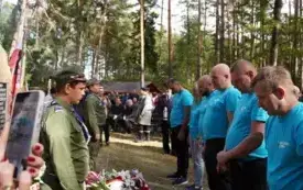 Uroczystość patriotyczna na Pękowcu. 22