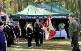 Uroczystość patriotyczna na Pękowcu. 45