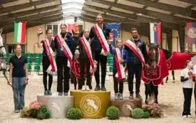 Oliwia Kossakowska podczas zawod&oacute;w w Radzionkowie. 1