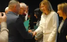 Wręczenie nagr&oacute;d z okazji Dnia Edukacji Narodowej 2025. 14