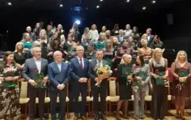 Wręczenie nagr&oacute;d z okazji Dnia Edukacji Narodowej 2025. 30