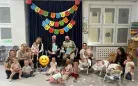Żłobek w Łachowie gościł samorządowc&oacute;w. 3