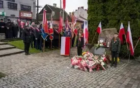  Uroczyste obchody Narodowego Święta Niepodległości. Świętowaliśmy 107. rocznicę odzyskania wolności przez Polskę. 59