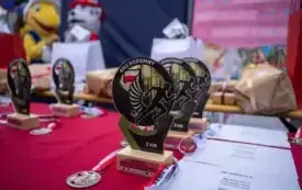 Pięknie jest świętować na sportowo. Tak było 11 listopada 2025 r. we Włoszczowie. 65