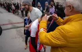 Pięknie jest świętować na sportowo. Tak było 11 listopada 2025 r. we Włoszczowie. 74