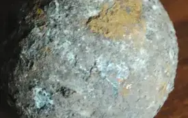 kula armatnia znaleziona w Czarncy może okazać się ważnym śladem bitewnym. 7