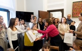 Otwarcie wystawy prac laureat&oacute;w og&oacute;lnopolskiego konkursu plastycznego &bdquo;Mam prawo do&hellip;&rdquo; 1