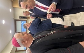 Samorządowcy ze Świętokrzyskiego u biskupa kieleckiego. 1