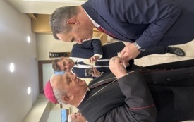 Samorządowcy ze Świętokrzyskiego u biskupa kieleckiego. 3